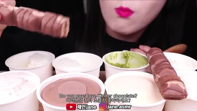 제인_우유 아이스크림 먹방-3
