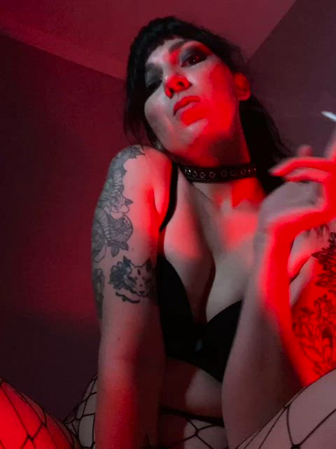 Smoking women are a real demoness, they can trap you with that smoke and make you