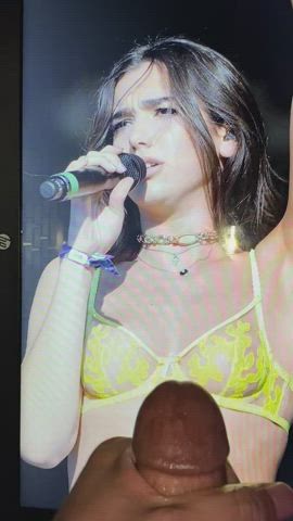 Cum tribute for Dua Lipa and her sexy armpits.