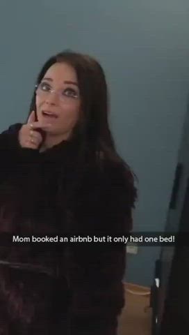 (M/S) Creampied Mom in an AirBnB while on a vacation GIF by boredletstalk