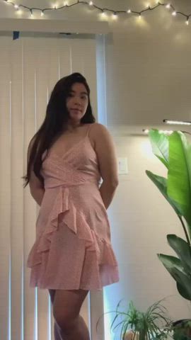 Asian Boobs Bubble Butt Clothed Fishnet Girlfriend Long Hair OnlyFans Petite Thick