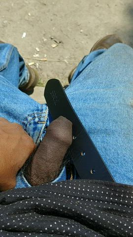 Balls Flashing Foreskin Public Uncut clip