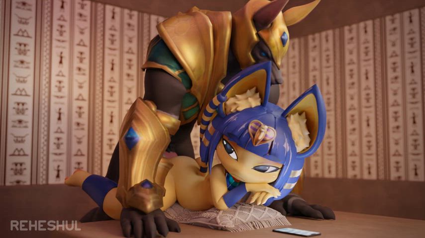 Ankha's a bit busy