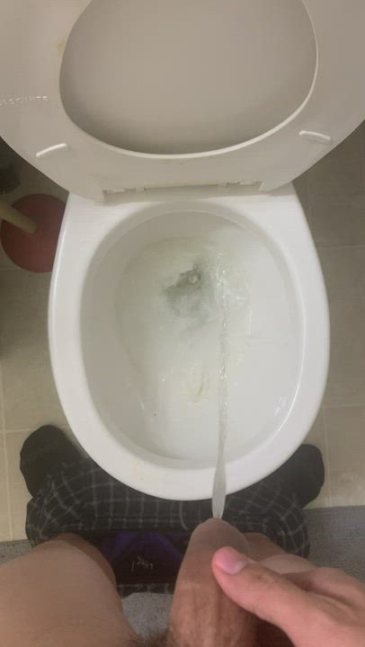Hairy Cock Pissing. Anyone want some?