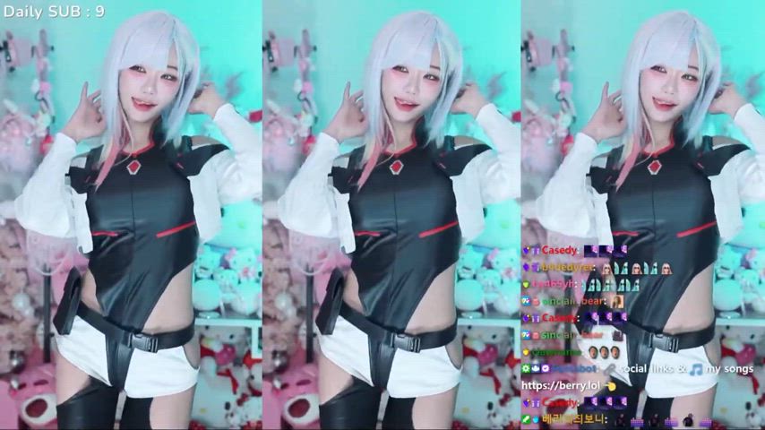 asian cosplay dance dancer dancing korean sexy clip