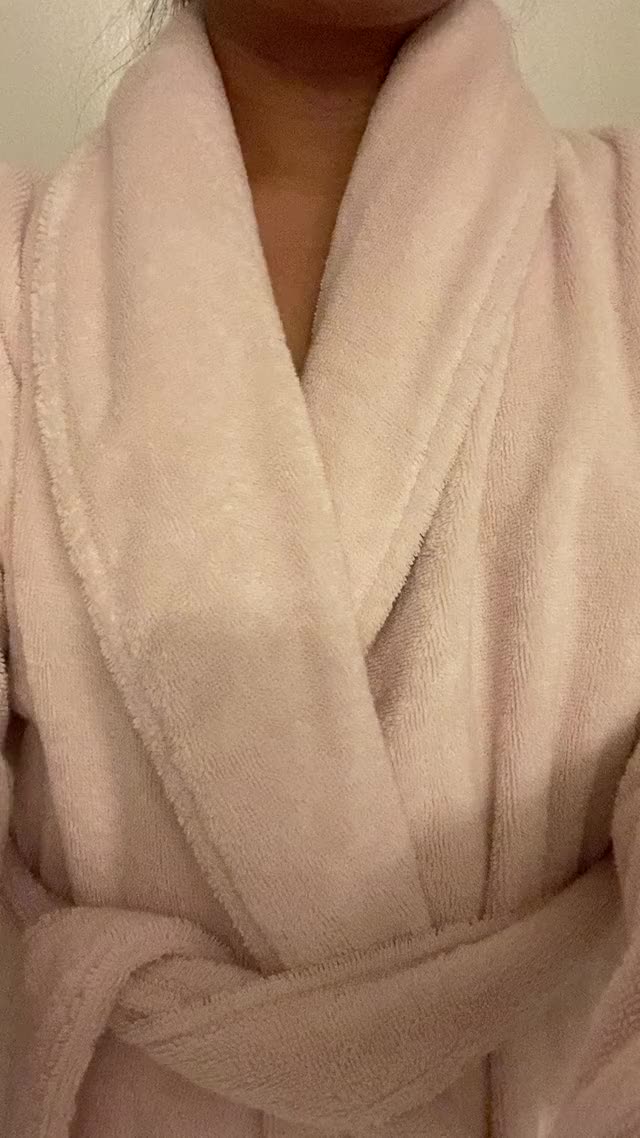 My new robe is so comfy!