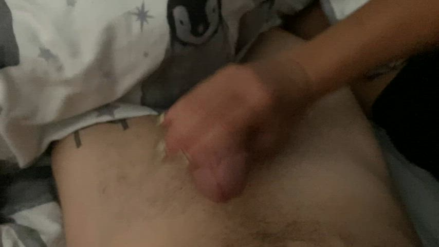 I love ruining his orgasm by busting his balls as his little dick starts to squirt