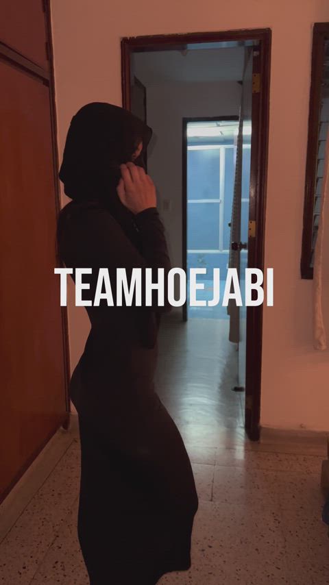 arab british hijab muslim tease tiktok clip