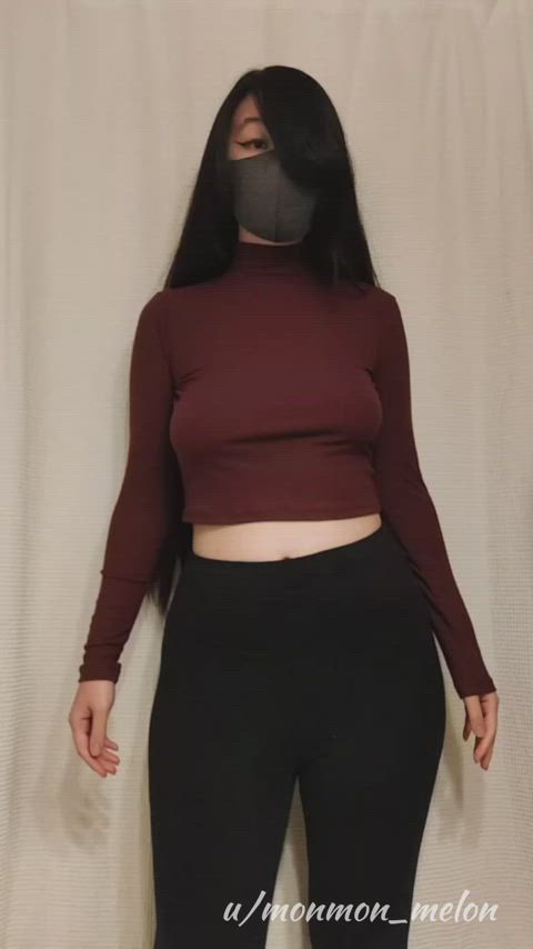 Do you like Asians that don't wear bra's? Free tits make outfits look so much better