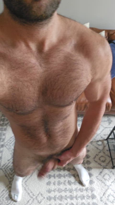 Hey bro like my hairy cock? (26)