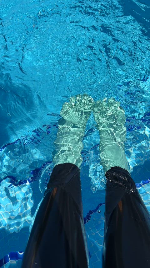 ankle socks feet feet fetish foot foot fetish latex pool rubber socks swimming pool