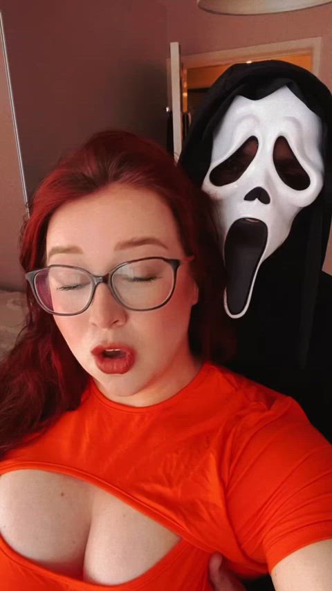 british cosplay costume glasses groping milf red hair redhead role play tiktok adorable-porn