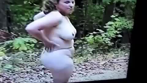 Female Gets Natural In Nature