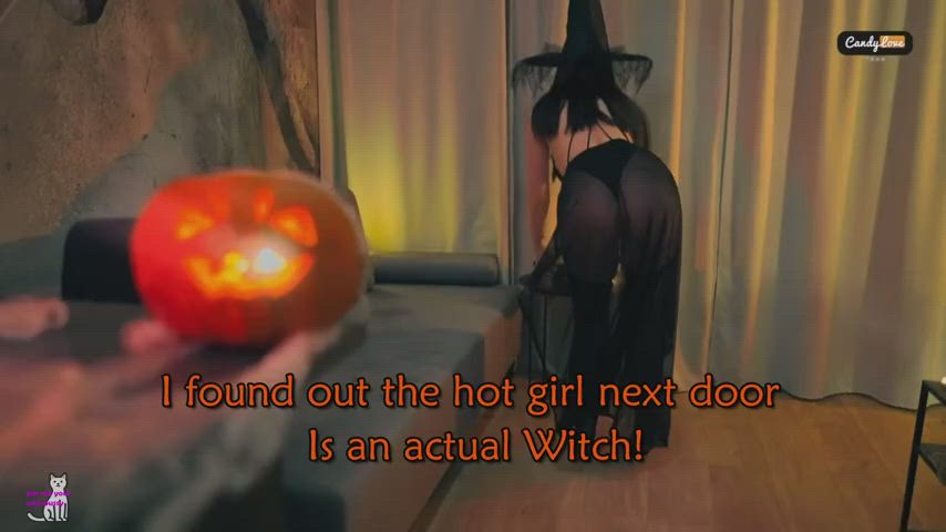 Fucking a witch on Halloween