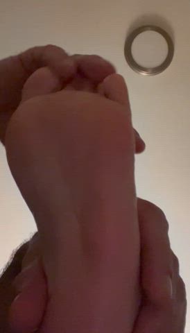 Just a simple night time foot rub. How luckily am I?