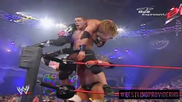 Triple h Vs. Edge Vs. John Cena Highlights - Backlash 2006 HD