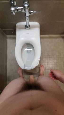 amateur hairy toilet trans trans woman clip