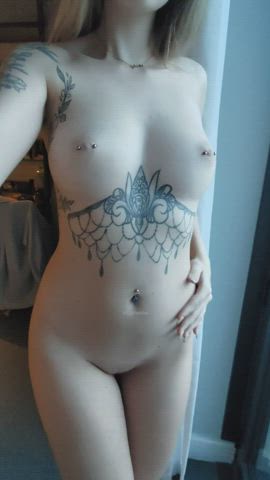 alt boobs natural tits nipple piercing petite pierced tattoo teen tits tattedphysique
