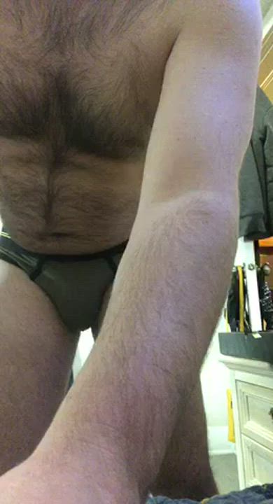 Big Dick Precum Thick Cock Underwear clip
