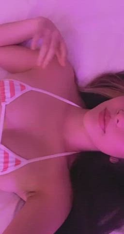 Body Bra Brunette Cute Natural Tits clip