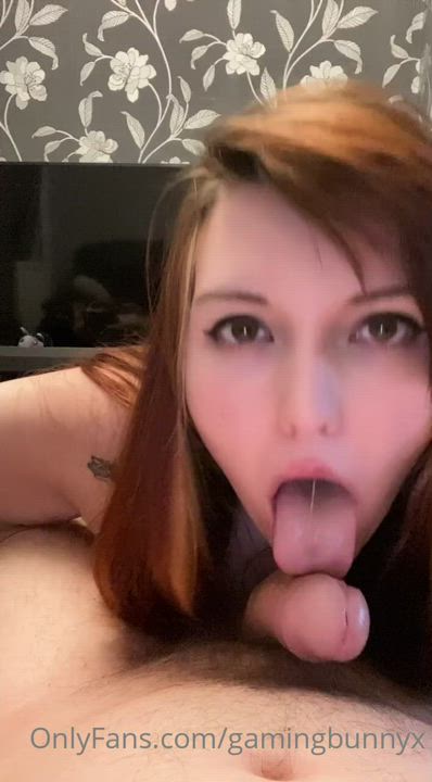 This slut loves to suck dick ?