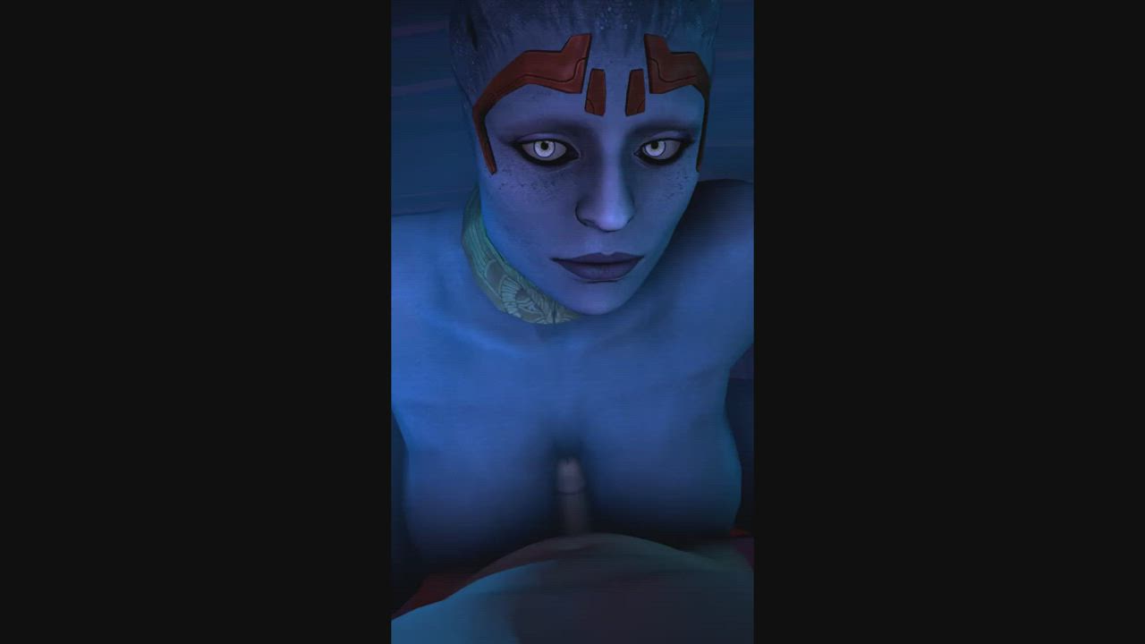 3D Alien Animation Boobs POV clip