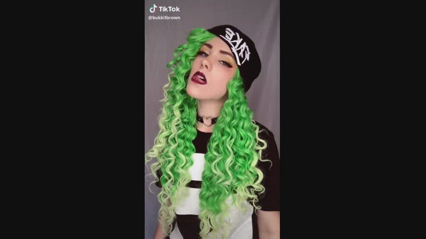 goth strip tiktok clip