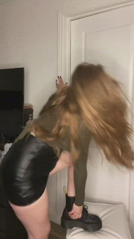 big tits cleavage jiggling clip