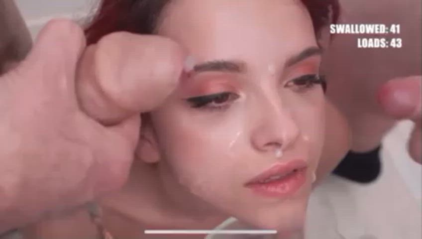 bukkake cum cumshot cumshots double cumshot facial ohana petite cumslut clip