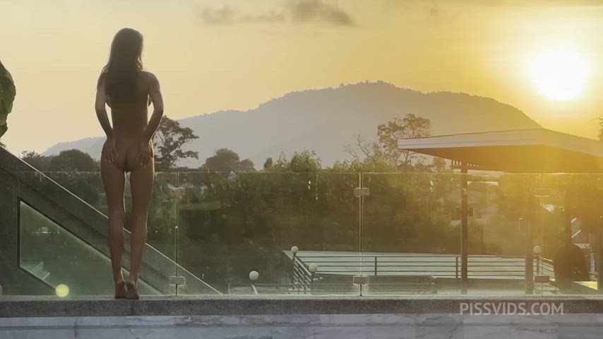 TRAILER Monika Fox in Blowjob And Rimming In Pool Against Sunset (RELEASE DATE 2024.01.19)