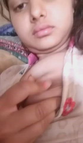 big tits girlfriend hindi indian licking punjabi selfie tongue fetish clip