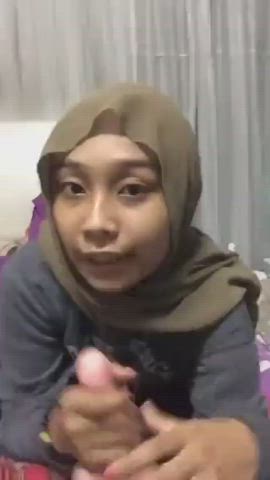 blowjob dildo handjob hijab indonesian malaysian muslim tease teen clip