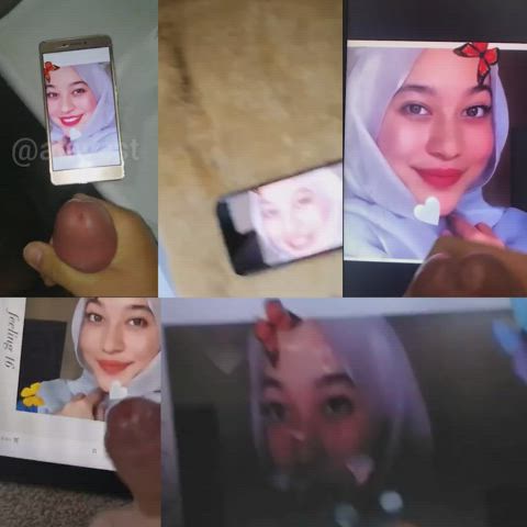 Cum Hijab Malaysian Tribute clip