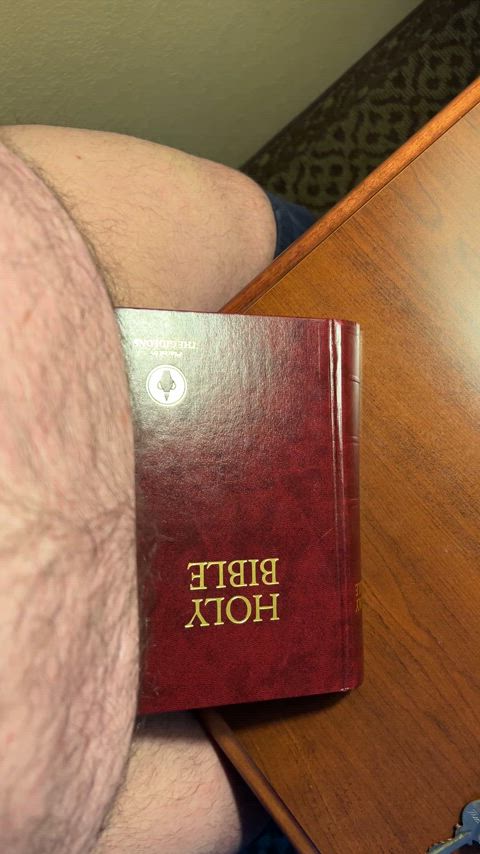 A night in a hotel means a new bible to desecrate