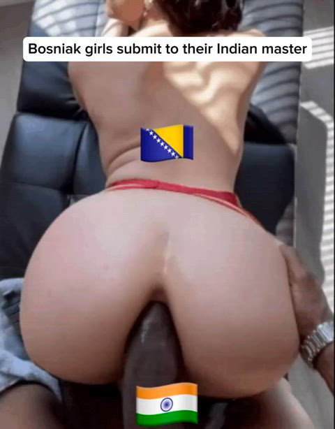 Indian master with his Bosniak sub slut