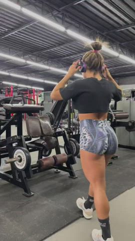 Babe Big Ass Fitness Leggings clip