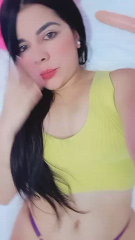 camgirl curvy latina lingerie natural natural tits teen tits webcam clip