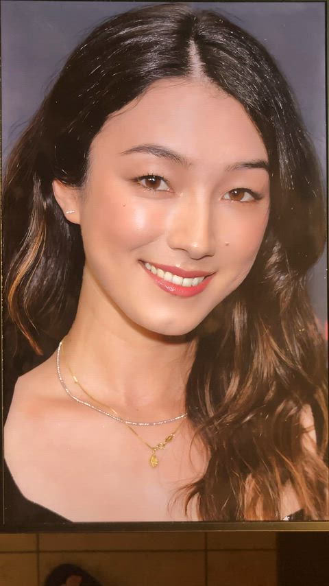cumshot cum cute asian facial tribute celebrity actress clip