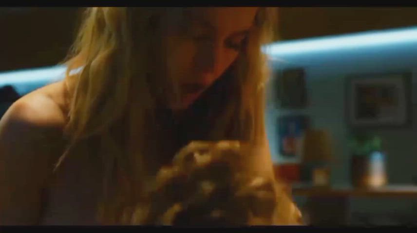 big tits blonde celebrity nipples riding squeezing sydney sweeney clip