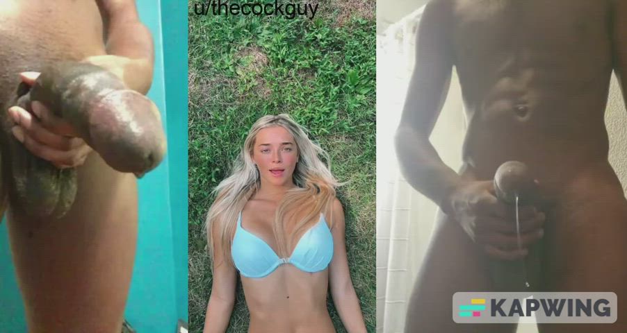 bbc babe babecock big dick bikini celebrity monster cock precum tiktok clip