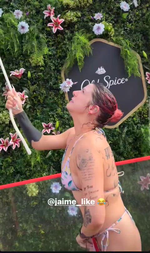 bikini festival shower clip