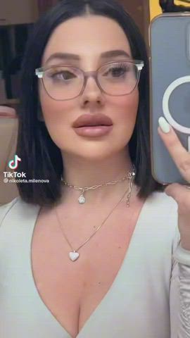 big tits boobs cleavage clip