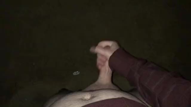 Jerking off at the park at night (full vid in comments)