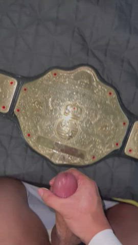 gave the world heavyweight title the money shot baby
