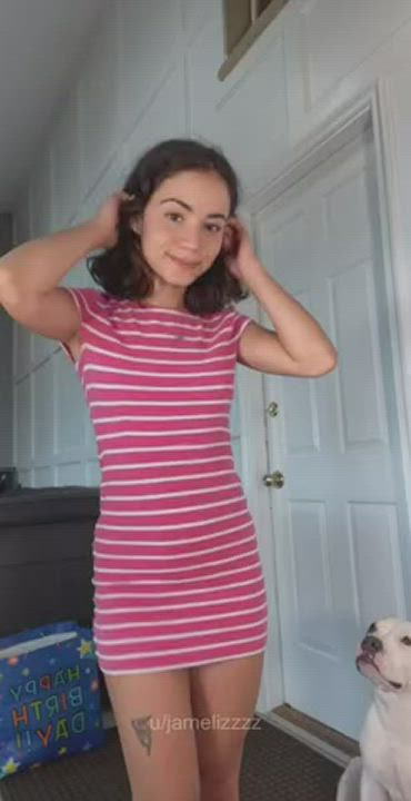 Cute Nude Petite clip