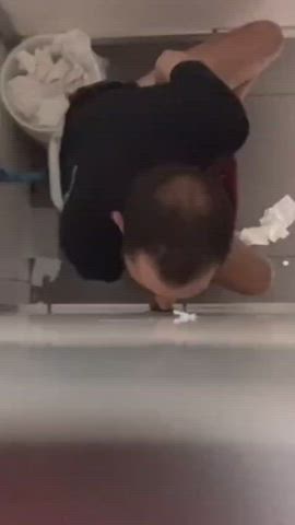 Blowjob Gay Glory Hole Spy Spy Cam Sucking Toilet clip
