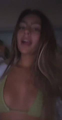bikini camel toe latina teen tiktok clip