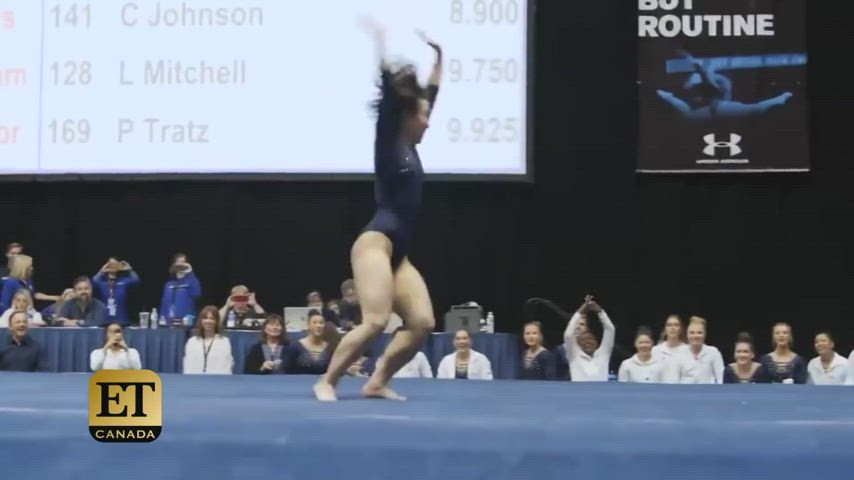 Imagine the damage Katelyn Ohashi's butt slam would do to your balls!