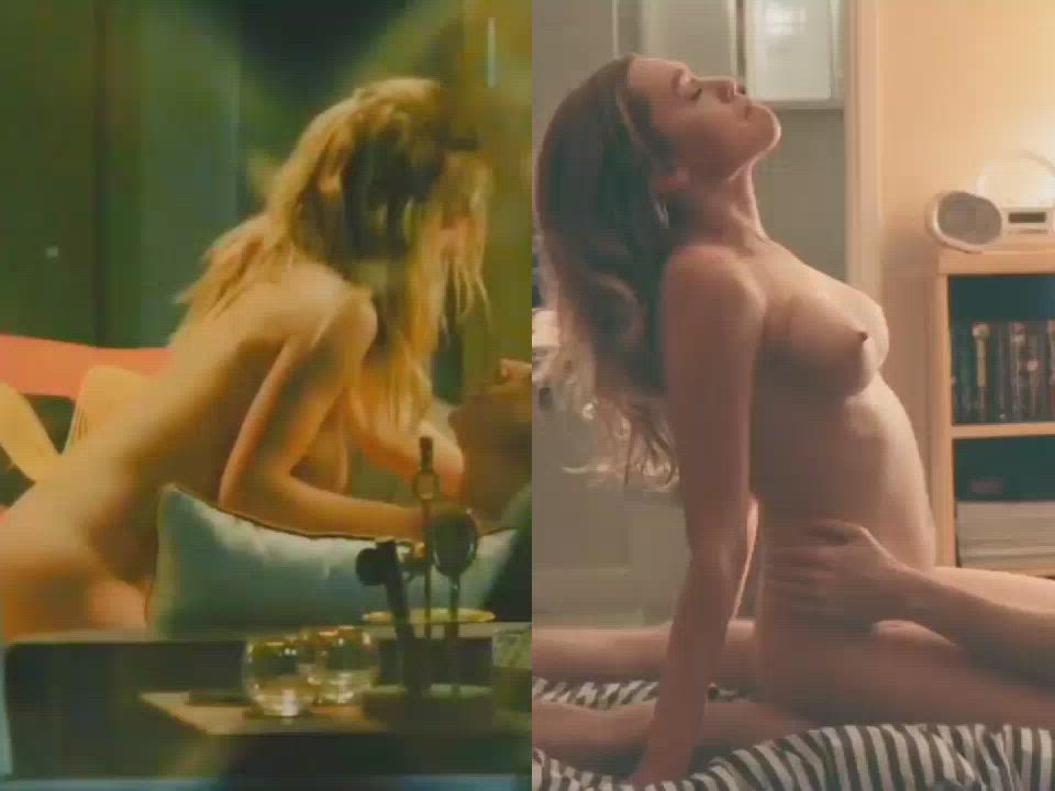 Celebrity Natural Tits Riding Sydney Sweeney clip