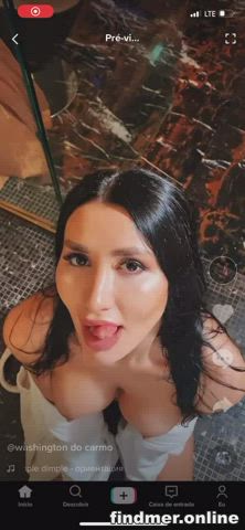 Amateur Anal Big Tits Blowjob Boobs Brunette Hardcore Homemade TikTok clip